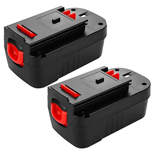 2-Pack [Upgraded to 3600mAh] HPB18 Replacement Battery for Black and Decker 18 Volt Battery Ni-Mh Compatible with HPB18-OPE 244760-00 A1718 FS18FL FSB18 Firestorm Cordless Power T