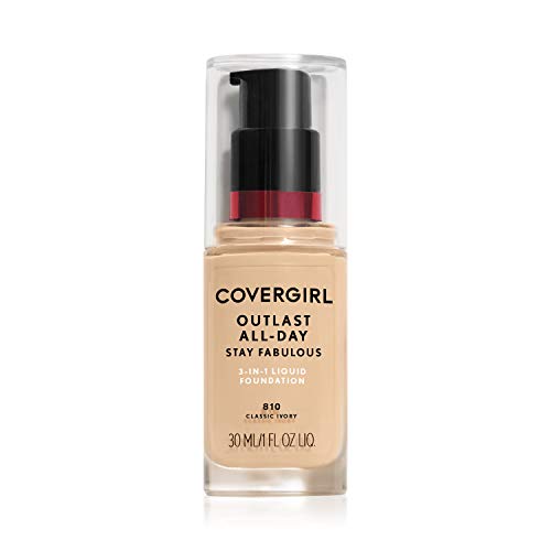 COVERGIRL-Outlast-All-Day-Stay-Fabulous-3-in-1-Foundation-1-Bottle-1-oz-Classic-Ivory-Tone-Liquid-Matte-Foundation-and-SPF-20-Sunscreen-packaging-may-vary