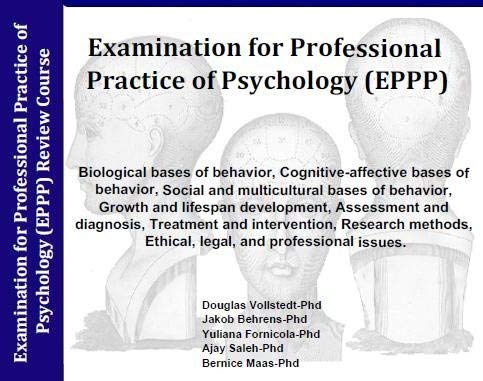 EPPP Examination for Professional Practice in Psychology Study System Audio Review 7 Audio CD's; 7 Hours Audio CD Audio CD – January 1, 2019