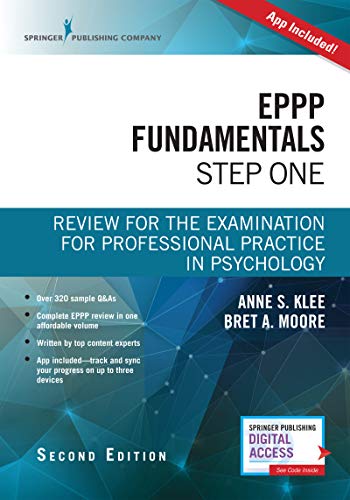 EPPP Fundamentals, Step One: Review for the Examination for Professional Practice in Psychology Paperback – September 20, 2018
