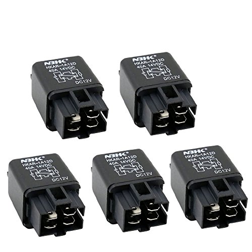 ESUPPORT-12V-40A-Car-Automotive-Van-Boat-Truck-4-Pins-SPST-Alarm-Relay-Air-Heavy-Pack-of-5