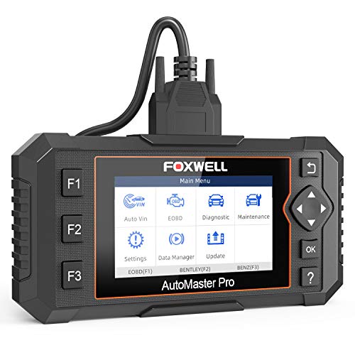 FOXWELL NT624elite Obd2 Scan Tool Automotive All Systems Diagnostic Scanner for Cars with Oil Light & EPB Reset Service, Check ENG ABS SRS AT/MT EPS HVAC Headlamp Code Reader
