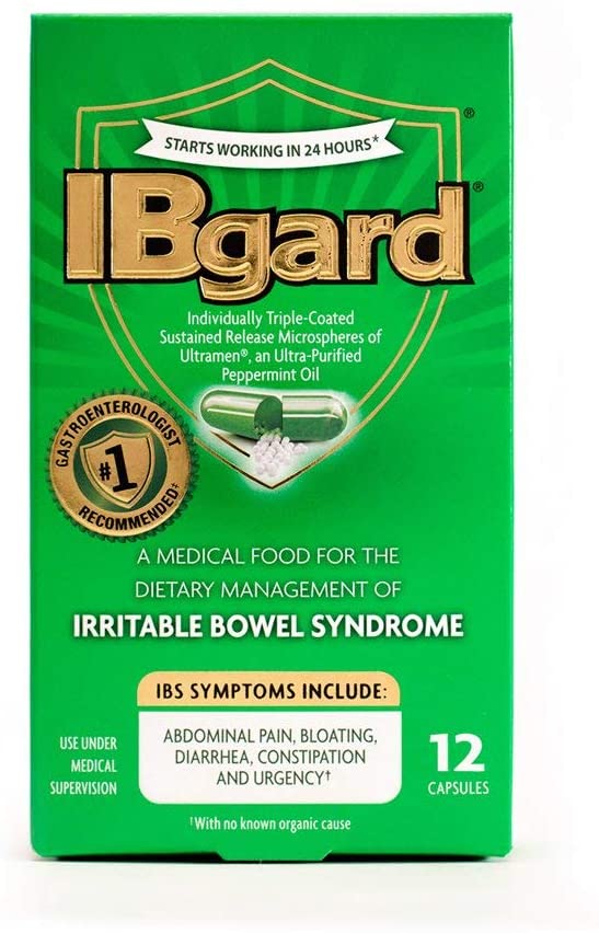 IBgard Irritable Bowel Syndrome Capsules - 12 ct, Pack of 3