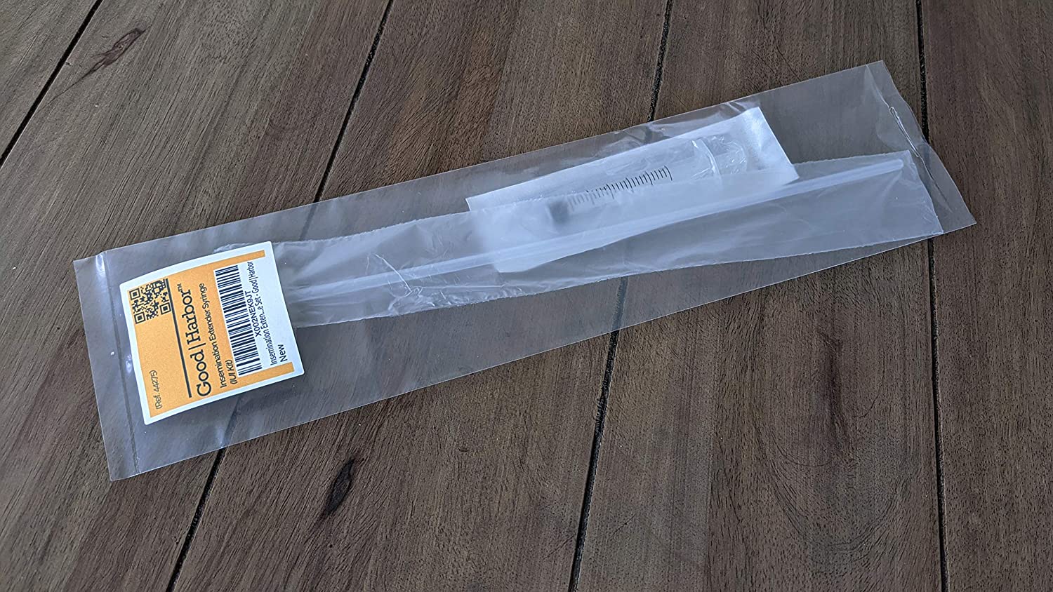 Good|Harbor | Insemination Extender Syringe IUI Kit - Premium Semi Flexible Round Tip - One Set