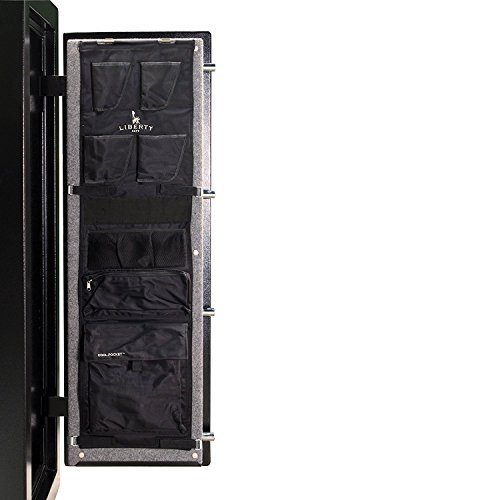 Liberty Safe Gun Safe Door Panel Organizer for Holding Pistols and Important Documents (Size 17-18)
