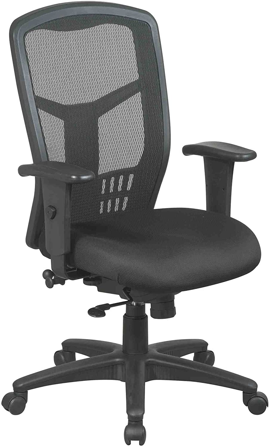 Office Star High Back ProGrid Back FreeFlex Seat with Adjustable Arms