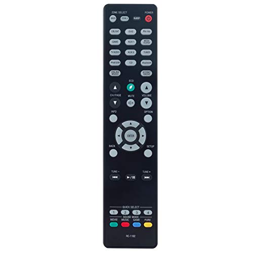 RC-1192 Replacement Remote Control Applicable for Denon AV Receiver AVR-X3100W AVR-X2100W AVR-X3200W AVR-S900W AVR-X2200W AVR-S910W AVR-X5200W AVR-X3300W