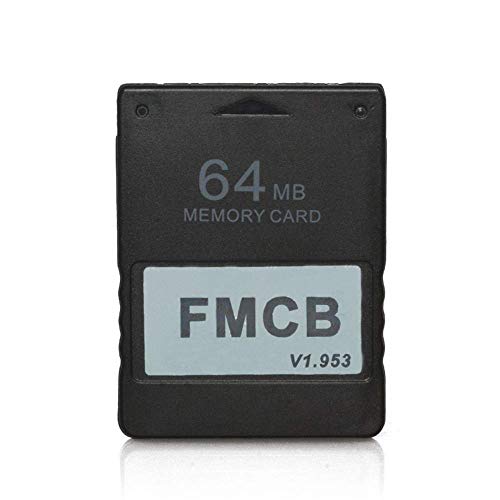 RGEEK FreeMcBoot FMCB 1.966 PS2 Memory Card 64MB for Sony Playstation 2 PS2,Just Plug and Play, Help You to Start Games on Your Hard Disk or USB Disk