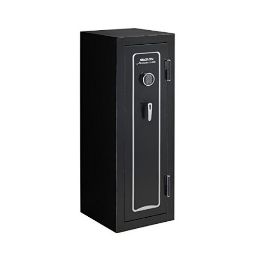 Stack-On A-18-MB-E-S Armorguard 18-Gun Safe with Electronic Lock, Black