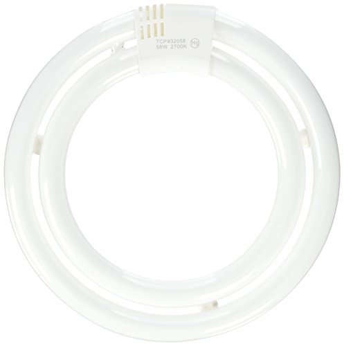 TCP CFL Circle Lamp, 200W Equivalent, Soft White (2700K) T6 Circline Lamp