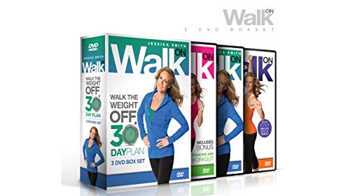 Walk On: Walk the Weight Off 30 Day Plan (Low Impact High Results Program) [3 DVD Box Set]