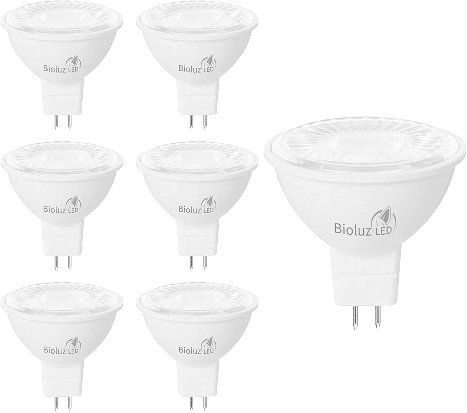 Bioluz LED MR16 LED Bulb 50W Halogen Replacement Non-Dimmable