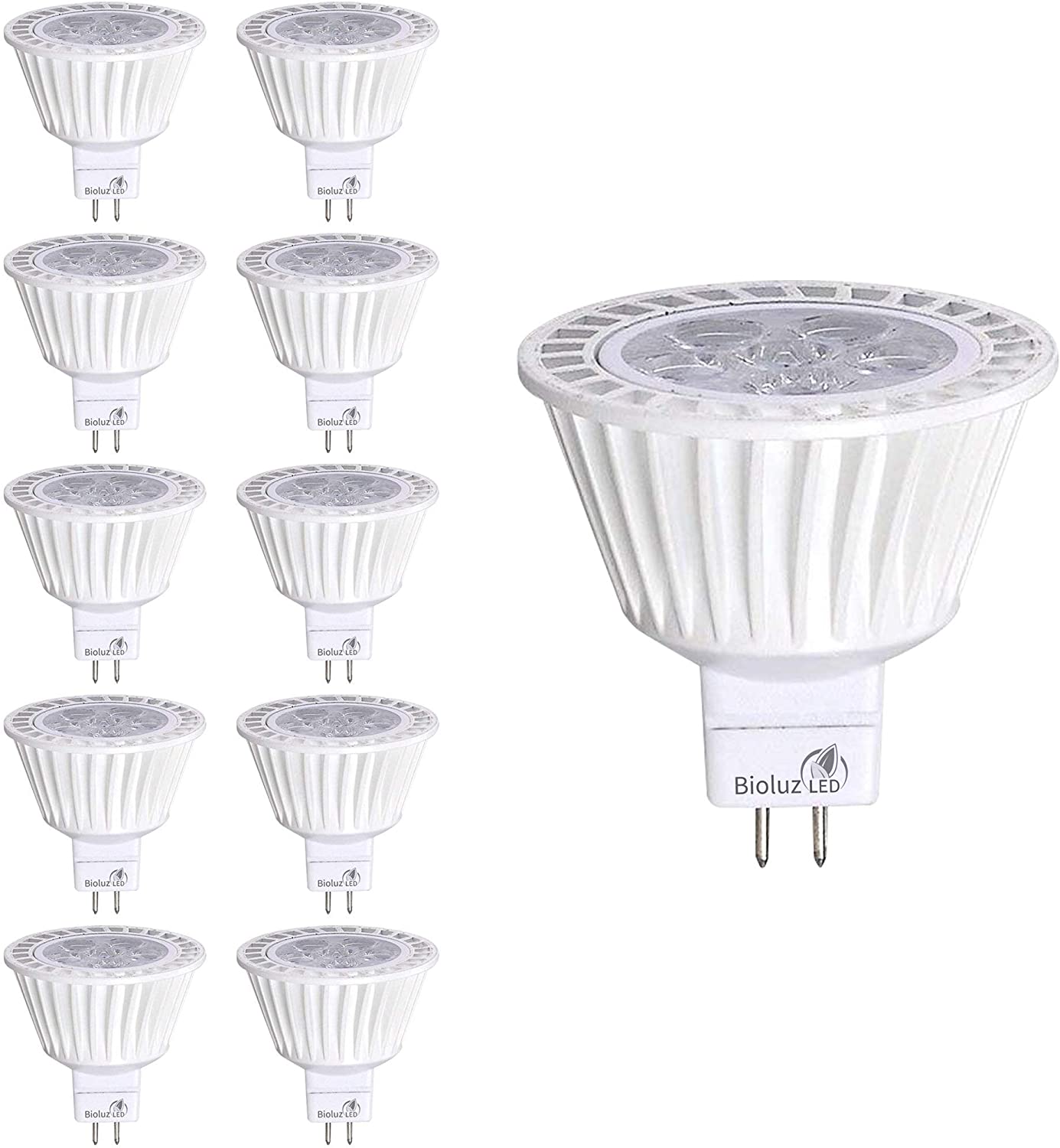 Bioluz LED MR16 LED Bulb Dimmable 50W Halogen Replacement