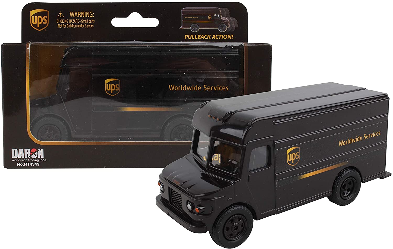 Daron UPS Pullback Package Truck
