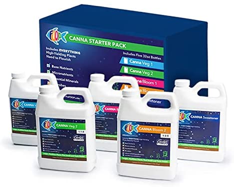 FOOP Organic Biosciences Starter Pack. Includes 5 32oz Bottles. The Only Organic Nutrient Line Made from Fish Poop.