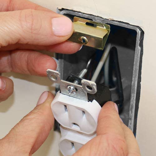 G-Clip 10-Pack Electrical Box Repair - For Loose Electrical Switches and Outlets