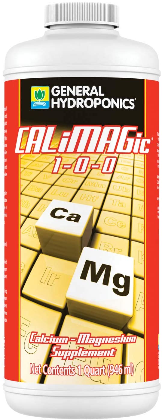 General Hydroponics CALiMAGic 1-0-0, Concentrated Blend of Calcium & Magnesium, Secondary Nutrient Deficiencies Helps Prevent Blossom End Rot