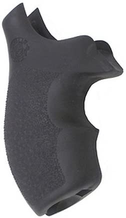 Hogue 61000 Rubber Grip for S&W, J Frame, Round Butt, Bantam,
