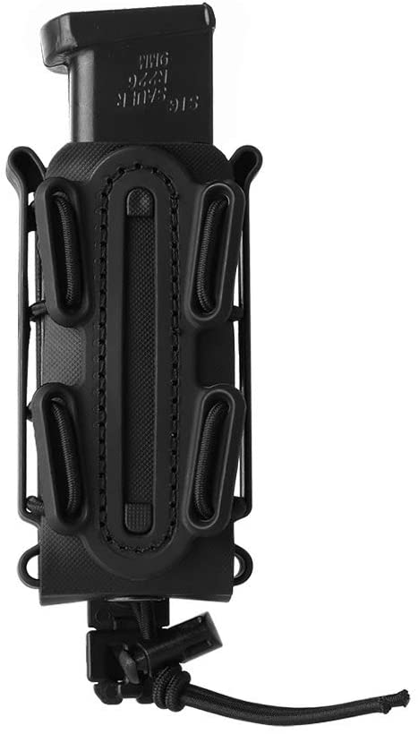 KRYDEX 9mm Pistol Mag Pouch Softshell Magazine Pouch Tactical Magazine Holder Tall