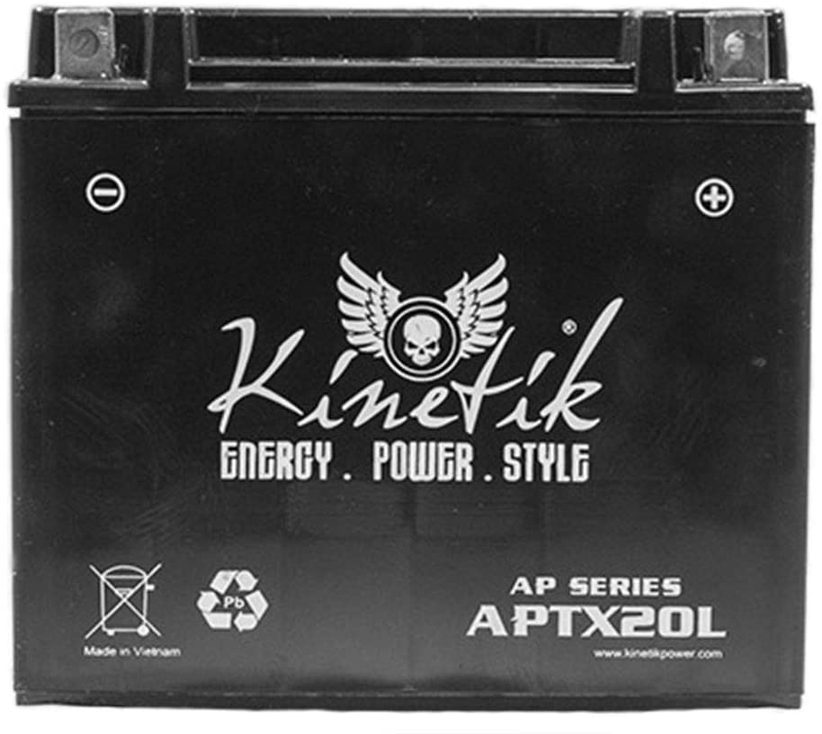 Kinetik 12V 18Ah Replacement Battery for Deka ETX16L, ETX20L Battery