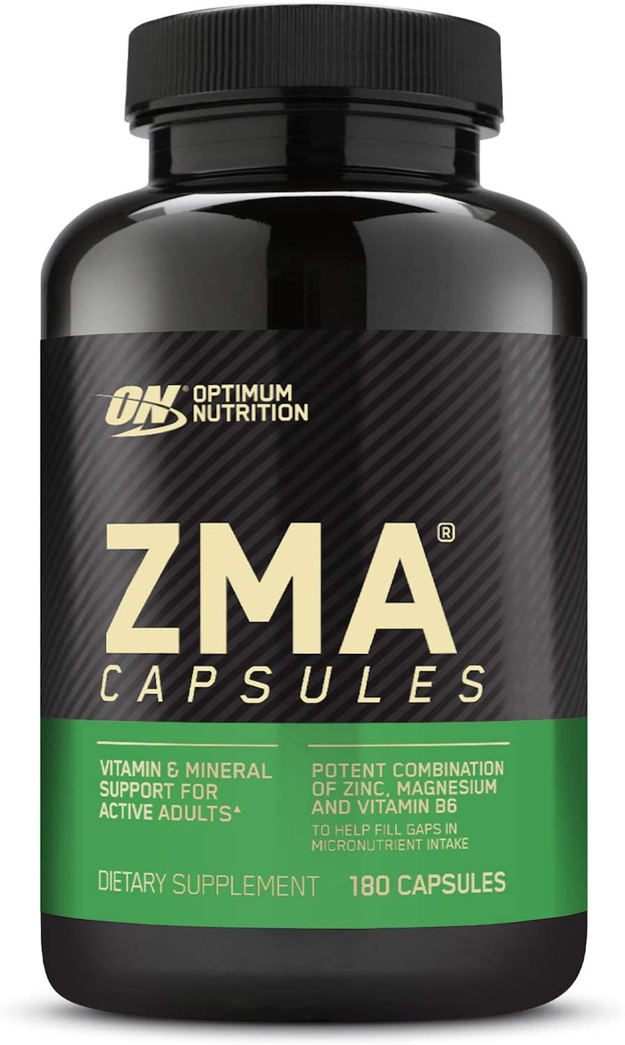 OPTIMUM NUTRITION ZMA Muscle Recovery and Endurance Supplement for Men and Women