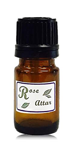 Rose Attar Perfume Oil Therapeutic Grade 2.5 ml From Tattva's Herbs