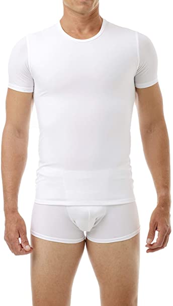Underworks Mens Extreme Gynecomastia Chest Binder Girdle T-Shirt
