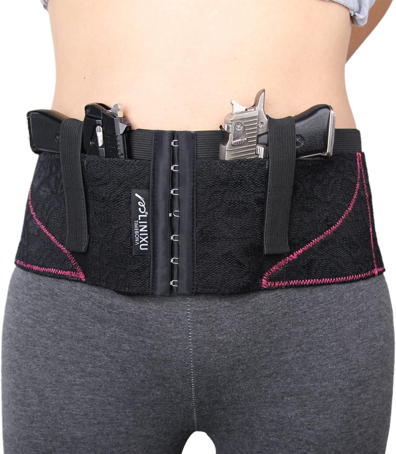 LINIXU Women's Concealed Carry Holster Hip Hugger Classic Lace