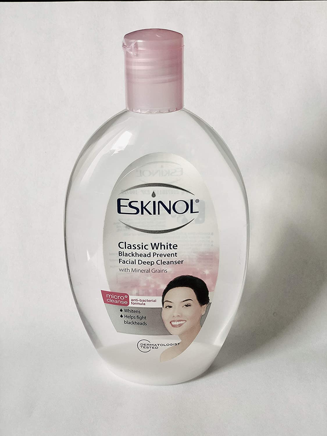 Lot of 2 Eskinol Naturals Classic White with Mineral Grains Facial Cleanser 