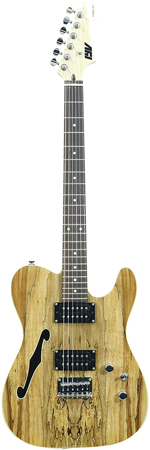 ivy 6 String Solid-Body Electric Guitar, Right, Natural (ITF-300 NA)