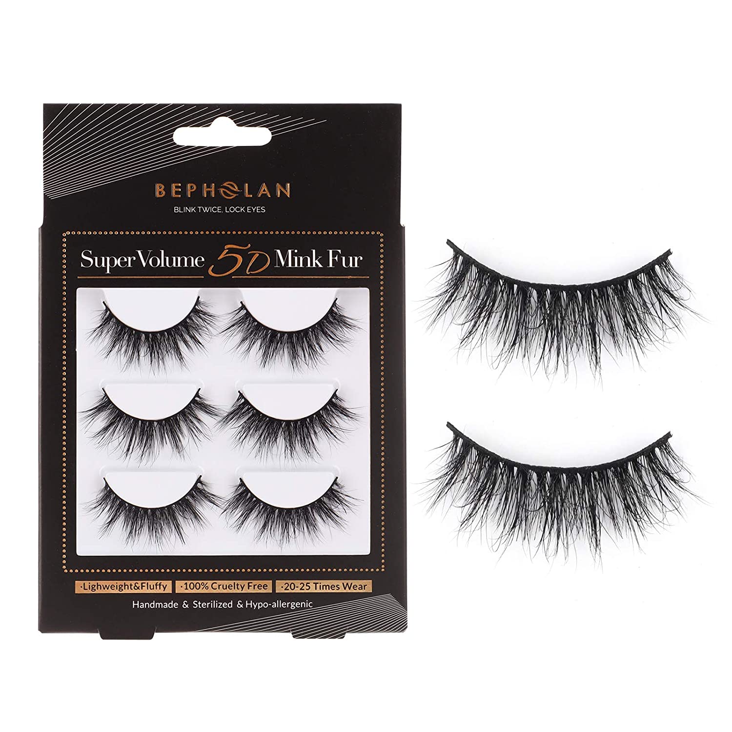  Ardell Multipack Demi Wispies False Lashes 5 Pairs x 1 pack