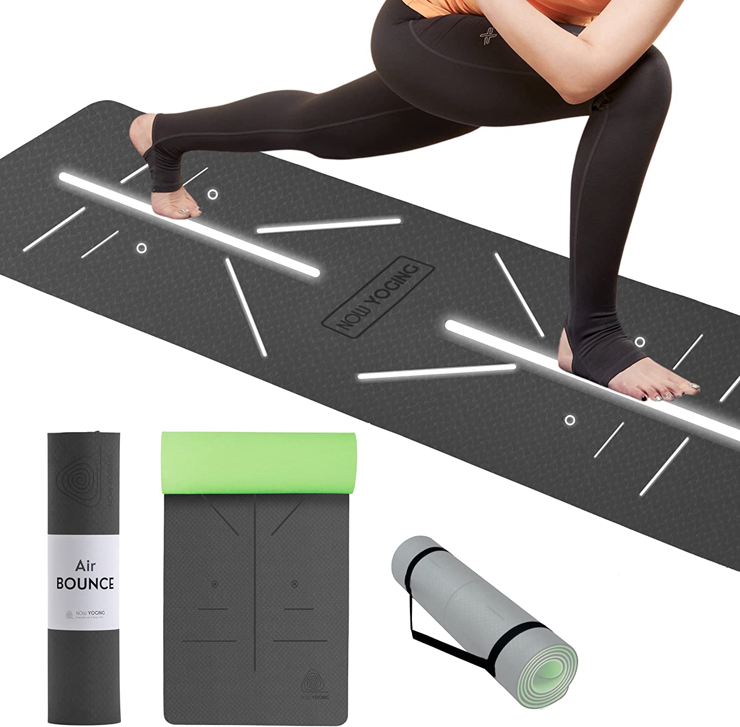 Unbeatable-8mm-Thickness-Yoga-Mat-with-Alignment-lines-Free-Carrying-Strap-Non-lip-TPE-surface-for-Women-&-Men-for-Fitness-Home