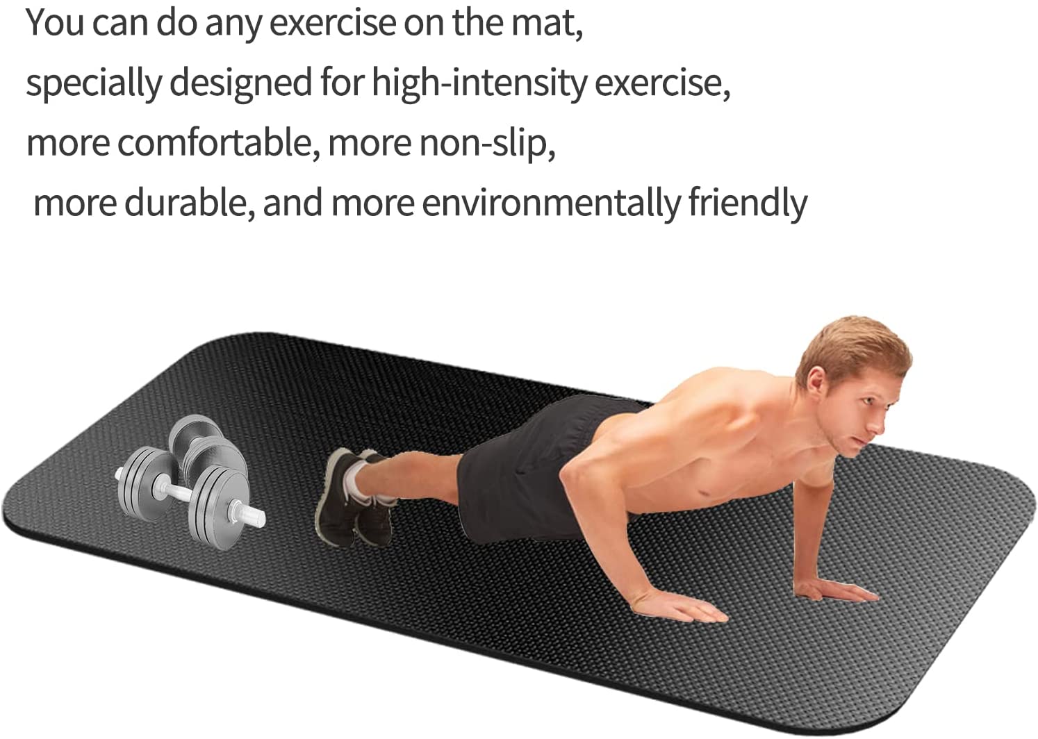 Exercise Equipment Mat - Treadmill Mat, Exercise Bike Mat, Fitness Mat, Elliptical