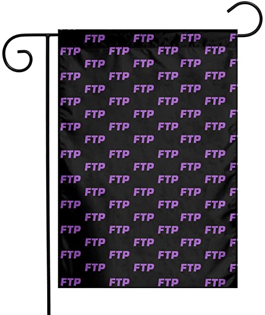 Pretty-bb-Purple-FTP-Pattern-Home-Garden-Flag-Vertical 