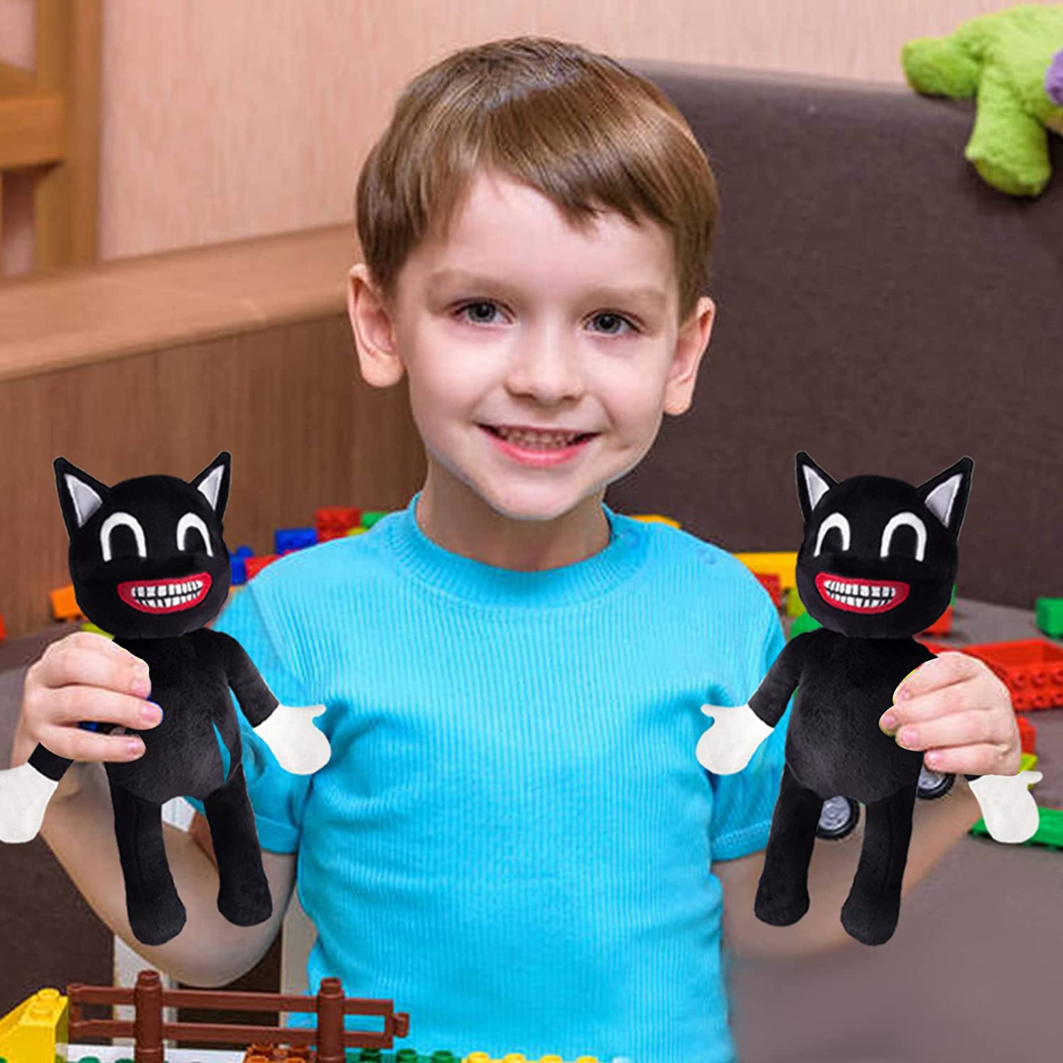 Black-Cartoon-Cat-Plush-Stuffed-Toy-Soft-&-Embrace-Animal-Cat