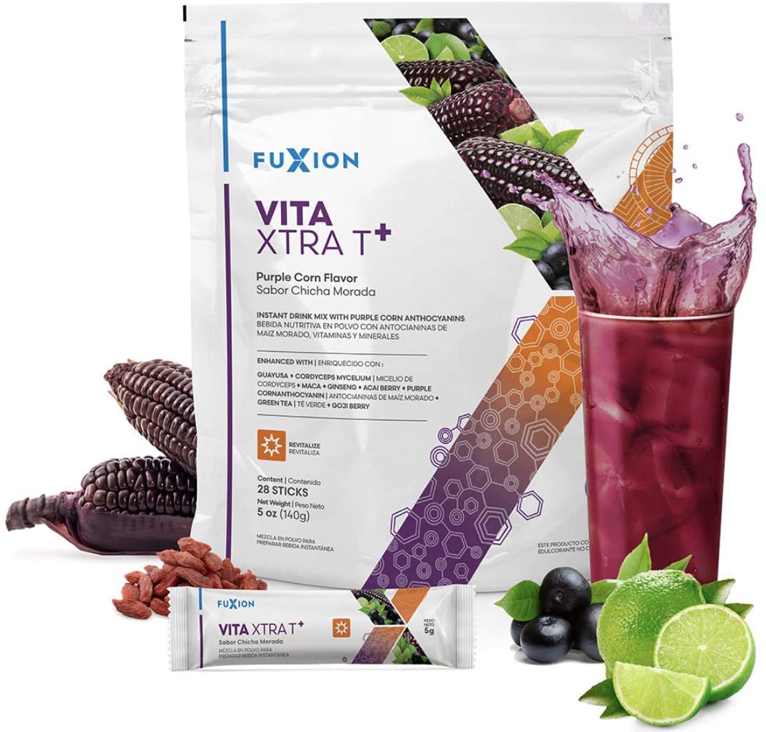 All Natural Herbs & Fruits Blended in New & Improved Zeal Wellness Formula by Fuxion Vita Xtra