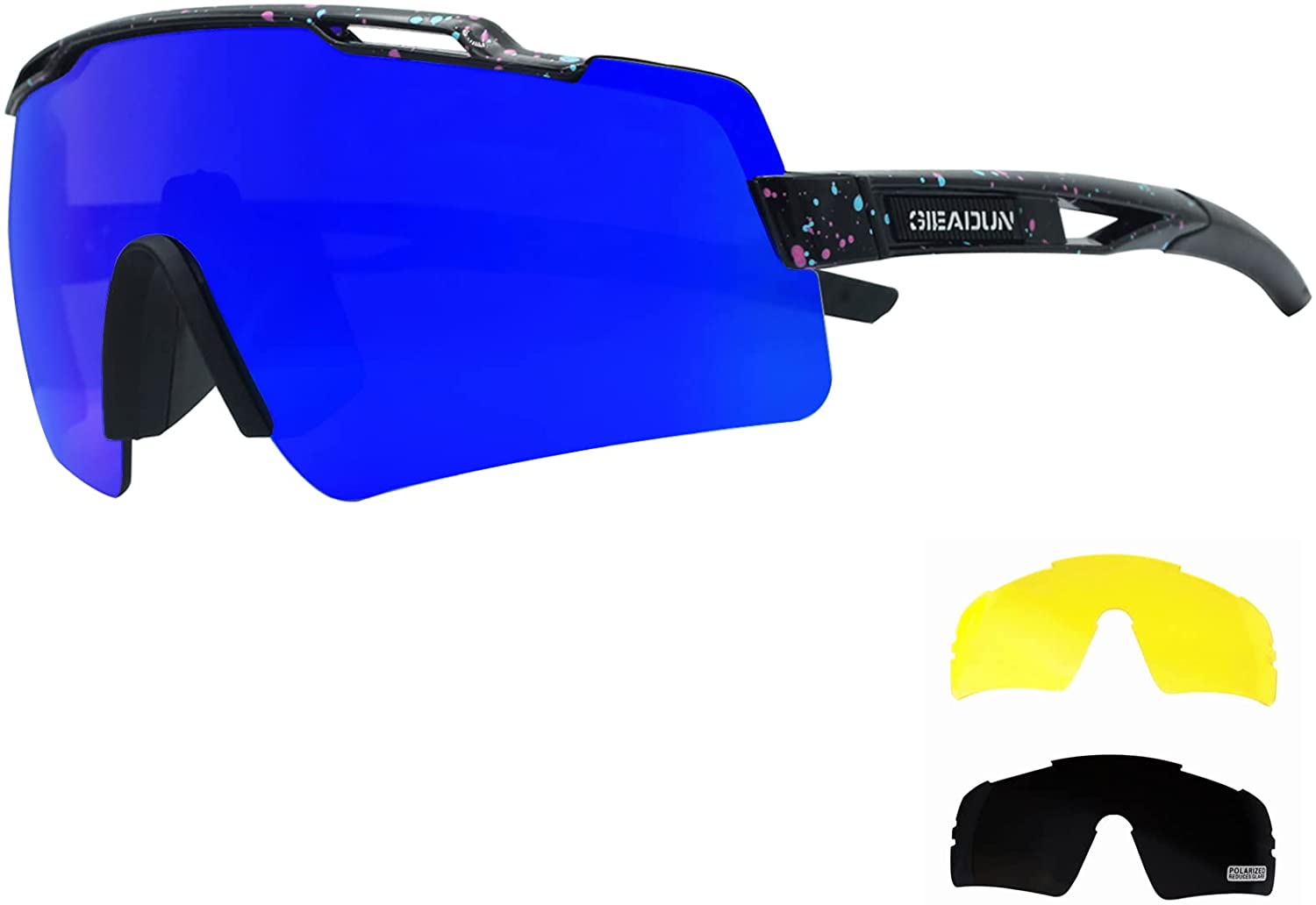 Cycling glasses polarized sports sunglasses men women bicycle, baseball, fishing, skiing, running