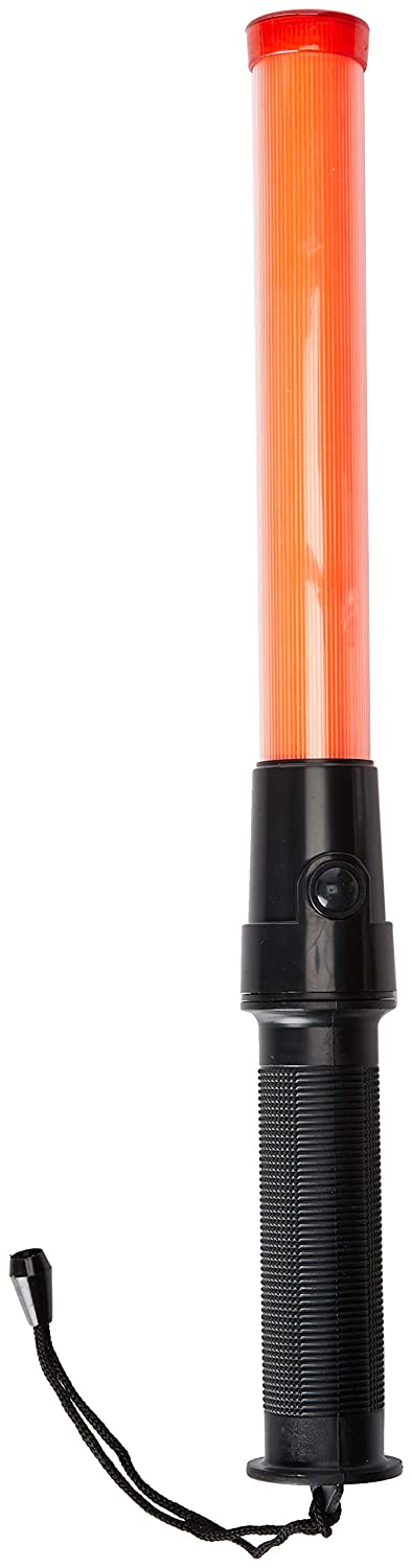 Diskpro, 15.5 inch traffic baton light in 8 red LED with 2 flashing modes