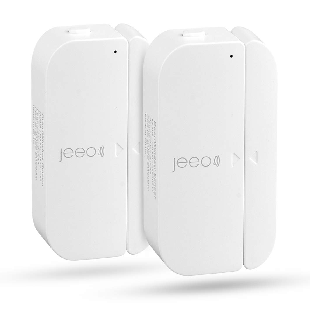 Door Sensors -JEEO WiFi Window Alarms for Home- Notification Reminder Sensors 