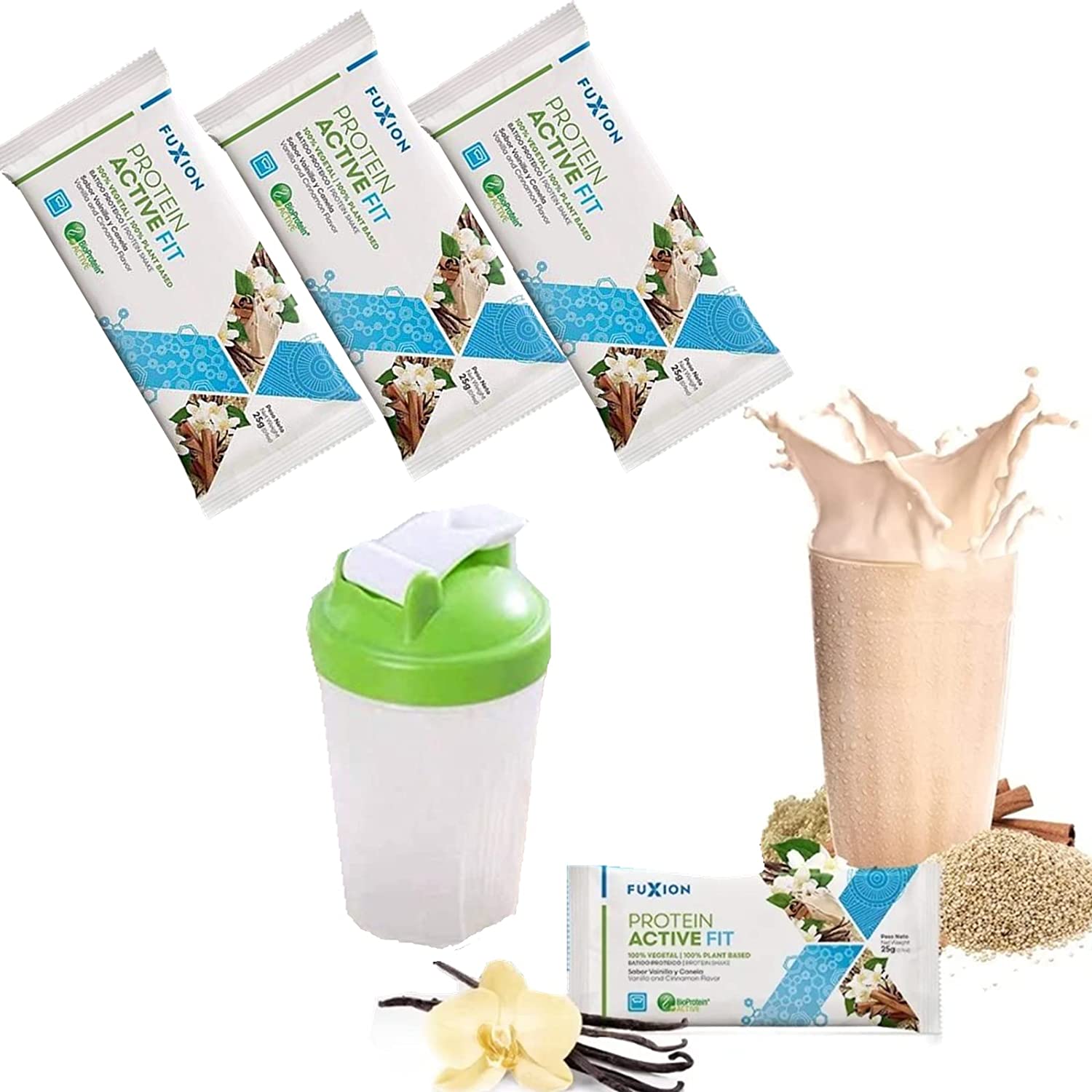 FuXion Protein Active Fit Nutritional Shake Mix Vanilla 